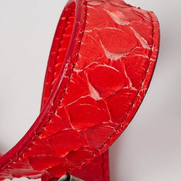 Proenza Schouler Red Python PS1 Tote Bag - Picture 8 of 12